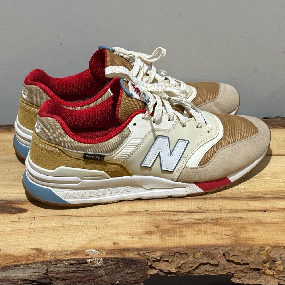 New Balance 997H Cordura Workwear Tan Sneaker CM997HTI Size 12 A50 - Picture 8 of 12